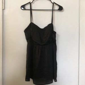 SZ 10 Cabi Black Empire Waist Tank